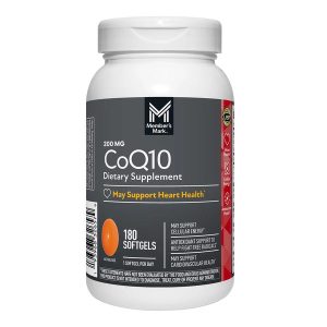 Member's Mark Coq10 200mg | 180 Softgels | Exp. 07/2028