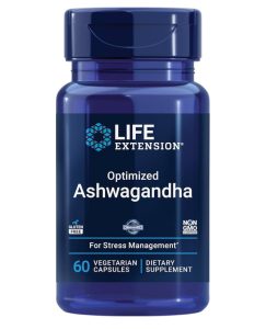 Life Extension Optimized Ashwagandha, Sensoril Ashwagandha | 60 Veg Capsules | 06/2027