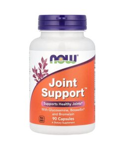 Now Joint Support With Glucosamine, Boswellin & Bromelin | 90 Capsules | Exp. 11/2028