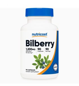 Nutricost Bilberry 1200mg | 90 Capsules | Exp. 05/2027