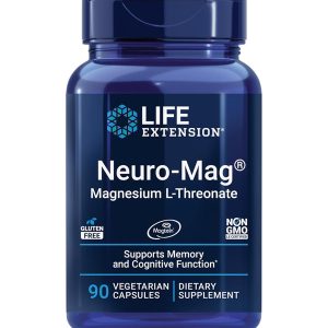 Life Extension Neuro-Mag Magnesium L Threonate  | 90 Veg Capsules | 05/2027