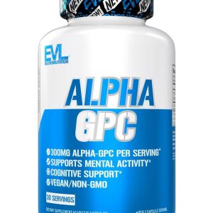 EVLution Nutrition Alpha GPC 600mg | 60 Capsules | 08/2027