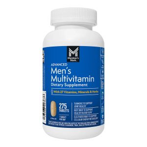 Member's Mark Advanced Men's Multivitamin | 275 Tablets | Exp. 07/2027