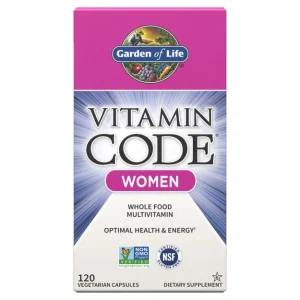 Garden of Life Vitamin Code Women's Multivitamin | 120 Capsules | Exp. 12/2026