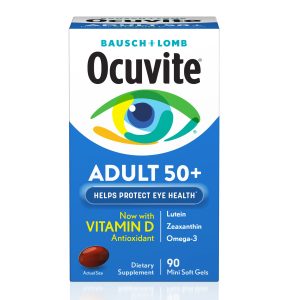 Ocuvite Adult 50+ Mini Softgels | 90 Counts | Exp. 07/2027