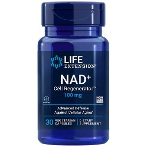 Life Extension NAD+ Cell Regenerator 100mg | 30 Veg Capsules | 07/2027