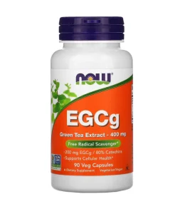 Now Green Tea Extract (EGCg) | 90 Capsules | 05/2028 400mg